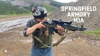 The Springfield M1A. A Descendant of the Legendary M14