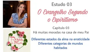 Estudo 3 - Diferentes estados da alma na erraticidade. Diferentes categorias de mundos habitados.