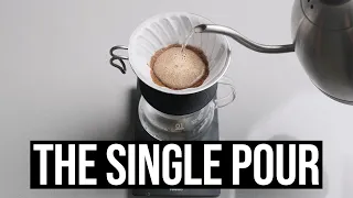 MASTERCLASS ON POUR OVER COFFEE (THE SINGLE POUR METHOD)