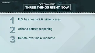 Morning coronavirus headlines for Tuesday, June 30