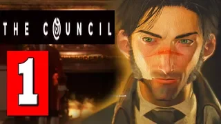 THE COUNCIL EPISODE 1: The Mad Ones Gameplay Walkthrough Part 1 (FULL GAME) Lets Pay Playthrough PS4