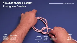 nœud de chaise de calfat/Portuguese bowline