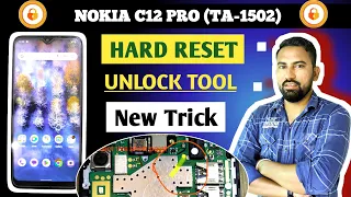 Nokia Ta-1502 फॉर्मेट कैसे करे। Nokia C12 Pro Hard Reset Bypass Unlock tool | नोकिया C12 hard reset