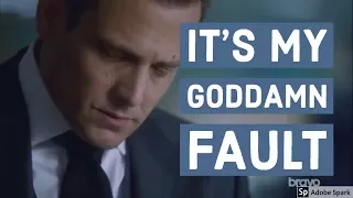 Suits Harvey Specter Its my goddamn fault | Best Tv Moments