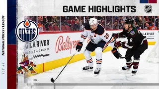 Oilers @ Coyotes 11/24/21 | NHL Highlights