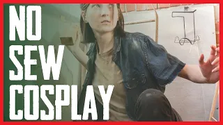 EASY fabric Weathering & Distressing | making ELLIE FROM LAST OF US