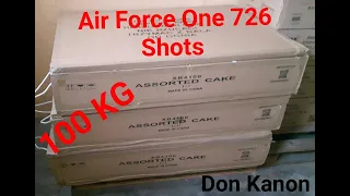 Air Force One 726 shots U31299/XB4100 100KG