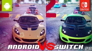 Asphalt 9: Legends 🏎 | 10 minutos Gameplay Comparativa | Switch VS Android | HD 1080