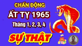 ☯ Chấn Động Sự Thật Bất Ngờ 4 Tháng Đầu Năm 2024 ẤT TỴ 1965 Phật Độ HẾT KHỔ ĐỔI ĐỜI CỰC GIÀU