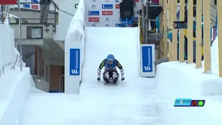 David Gleirscher crash in St.Moritz - Celerina.