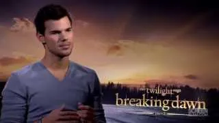 The Twilight Saga: Breaking Dawn Part 2: Taylor Lautner Exclusvie Interview Featurette | ScreenSlam