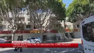 Firefighters battle 2-alarm fire in SF's Japantown