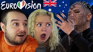 Sheldon Riley - Not The Same - Australia - Eurovision 2022 | AMERICAN COUPLE REACTION