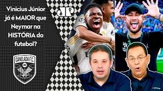 É UMA LOUCURA??? Vinicius Júnior JÁ PASSOU Neymar na HISTÓRIA do futebol? Real CAMPEÃO gera DEBATE!