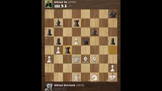 Mikhail Botvinnik vs Mikhail Tal • World Championship Match, 1961