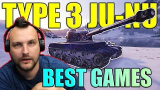 Best Games From Type 3 Ju-Nu Marking! | World of Tanks