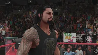 WWE 2K18 PS5: RAW: Triple H VS Roman Reigns