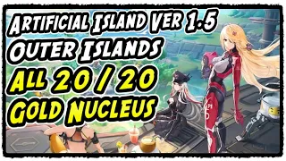 Outer Islands Gold Nucleus Tower of Fantasy Outer Islands All 20 Gold Nucleus