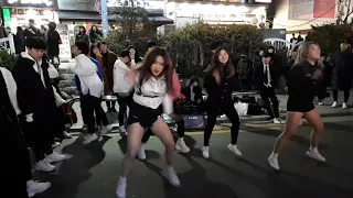 WOWkpop BUSKING, 'MOMOLAND BBOOM BBOOM(뿜뿜)' COVER GIRLS ARE ENJOYING SPEED-UP DANCING.