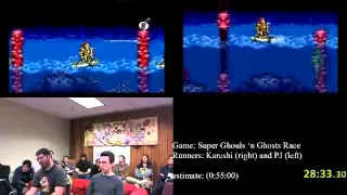 Super Ghouls 'n Ghosts Speedrun Race (44:34) - AGDQ 2012