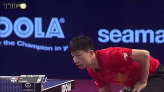 MA Long vs CHUANG Chih-Yuan / Qatar Open / Men's Singles / Semi Finals