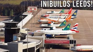 ✈️ NEW iniBuilds Leeds Bradford for MSFS! 🎉 Out now! ✈️ EGNM ⇄ LFLB ✈️