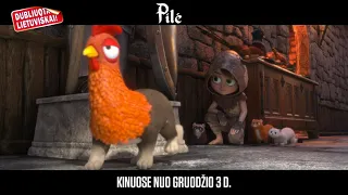 PILĖ - linksmas animacinis filmas apie drąsią mergaitę, išgelbėjusią karalystę - ŽIŪRĖKITE KINUOSE