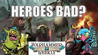 Why are Heroes often bad in AoS? (Secret hero tiers) - Warhammer Weekly 02282024