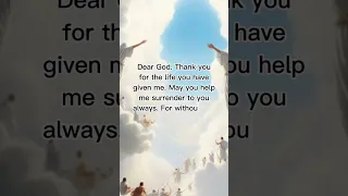 Dear God #godmessage #jesus #god