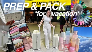 PREP & PACK WITH ME FOR VACATION! ✈️ *Hong Kong & Taiwan* | lashes, nails, packing, etc!