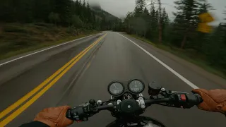 Early Morning POV Cruise Down Million Dollar Highway - Part 3 // Triumph Speed Twin 1200 [4K]