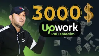 Upwork.com  3000$ pul ishladim 2022 | Internetda pul ishlash 2022 Onlayn pul topish / freelancer