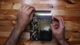 The Mummy Ultimate Trilogy 4k UHD Boxset Unboxing and Digital Code