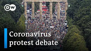 Politicians angry over coronavirus protest in Germany | DW News