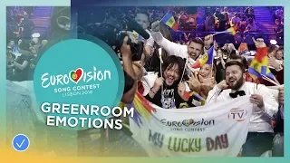 Emotions in the greenroom during the second Semi-Final