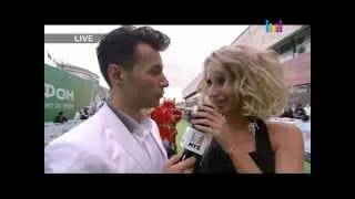 Светлана Лобода на красной дорожке "Премии Муз-ТВ 2012"