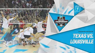 Texas vs. Louisville: 2022 NCAA volleyball championship highlights