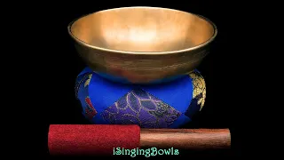 #10813 : Legendary-quality Antique Tibetan Singing Bowl