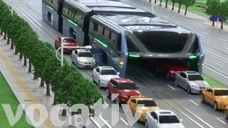 China’s Traffic Reducing Bus Is in a Jam