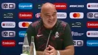 Waisea Nayacalevu, Simon Raiwalui post match press-conference | England 30-24 Fiji | Rugby World Cup