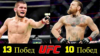 Все Бои Хабиба Нурмагомедова и Конора Макгрегора в UFC !