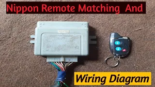 Nippon Remote Matching And Wiring Diagram And All Function Explain