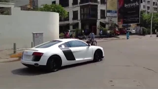 Audi R8 with Capristo Exhausts in Bangalore,India!!