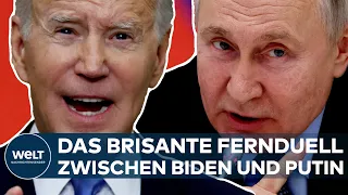 UKRAINE-KRIEG: Joe Biden in Polen! Das brisante Fernduell zwischen dem US-Präsidenten und Putin