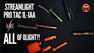 The Streamlight Protac 1L-1AA Versus ALL Olights??!