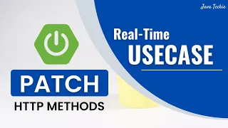 Spring Boot | 🙋‍♂️ PUT/PATCH REST APIs - All you need to know with Example | JavaTechie