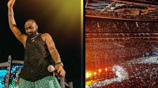 Davido performs ‘UNAVAILABLE” at the O2 arena in London🔥🔥