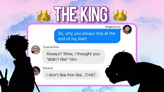 The King by Conan Gray || Haikyuu Lyrics Prank Ft. Kageyama (OiKage)