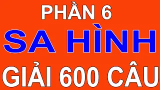 ✅ Mẹo học lý thuyết 600 câu thi GPLX B1, B2, C, D, E, Fc năm 2024 ⛔️ Giải Sa Hình full - phần 6/6