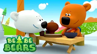 BE-BE-BEARS 🐻 Bjorn and Bucky 🦊 Old Fashioned Food - Episode 6 🐥 Funny Cartoons For Kids